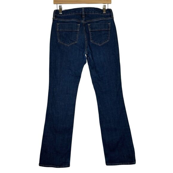 Old Navy Jeans Womens Sz 2 VTG The SweetHeart Dark Wash 99% Cotton Normcore Cute - Picture 8 of 12